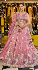 Lehenga Pink Color