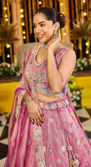 Lehenga Pink Color