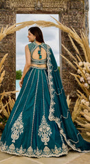 Lehenga Rama Color