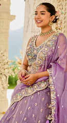 Lehenga Purpel Color