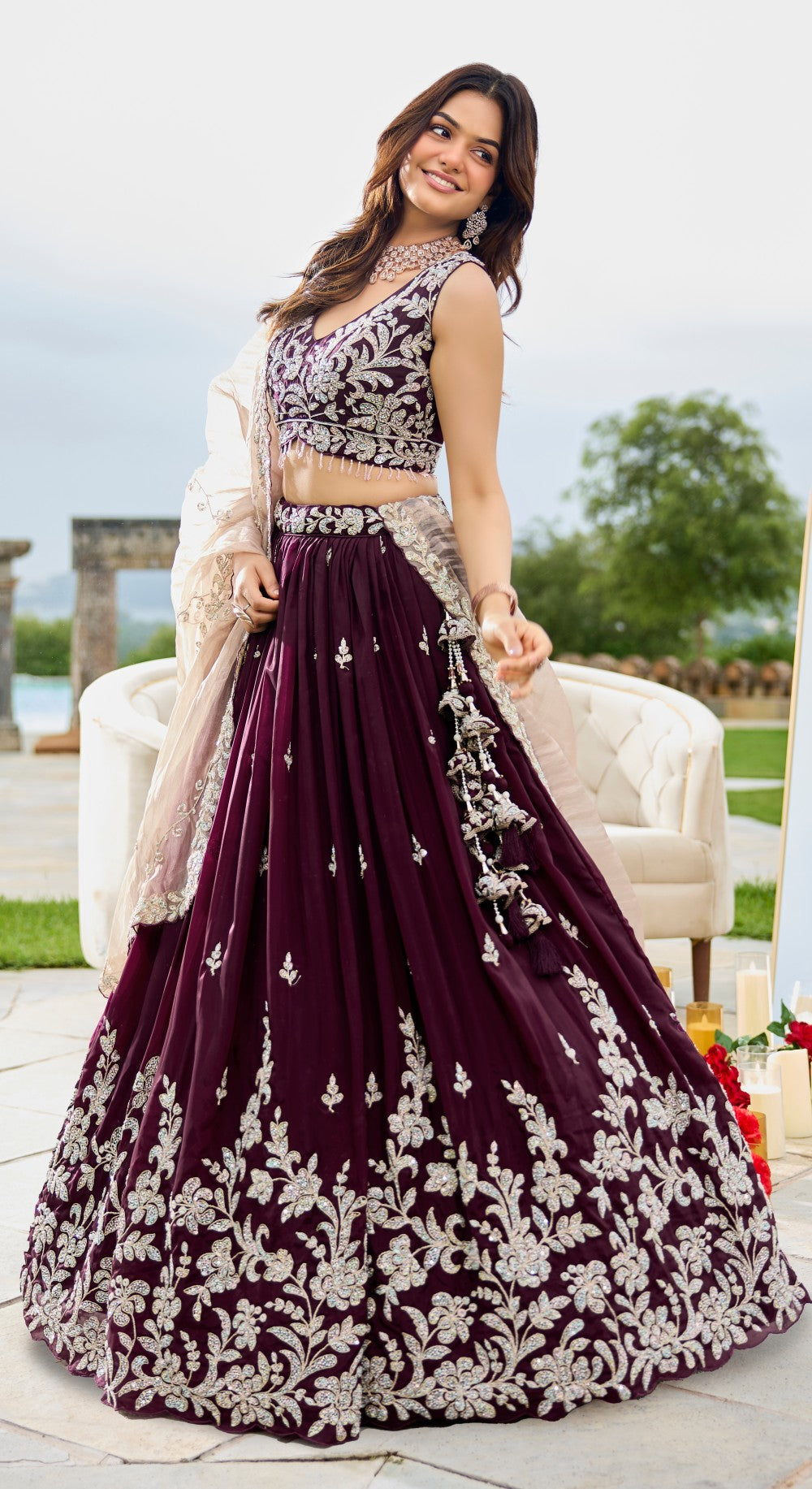 Lehenga Wine