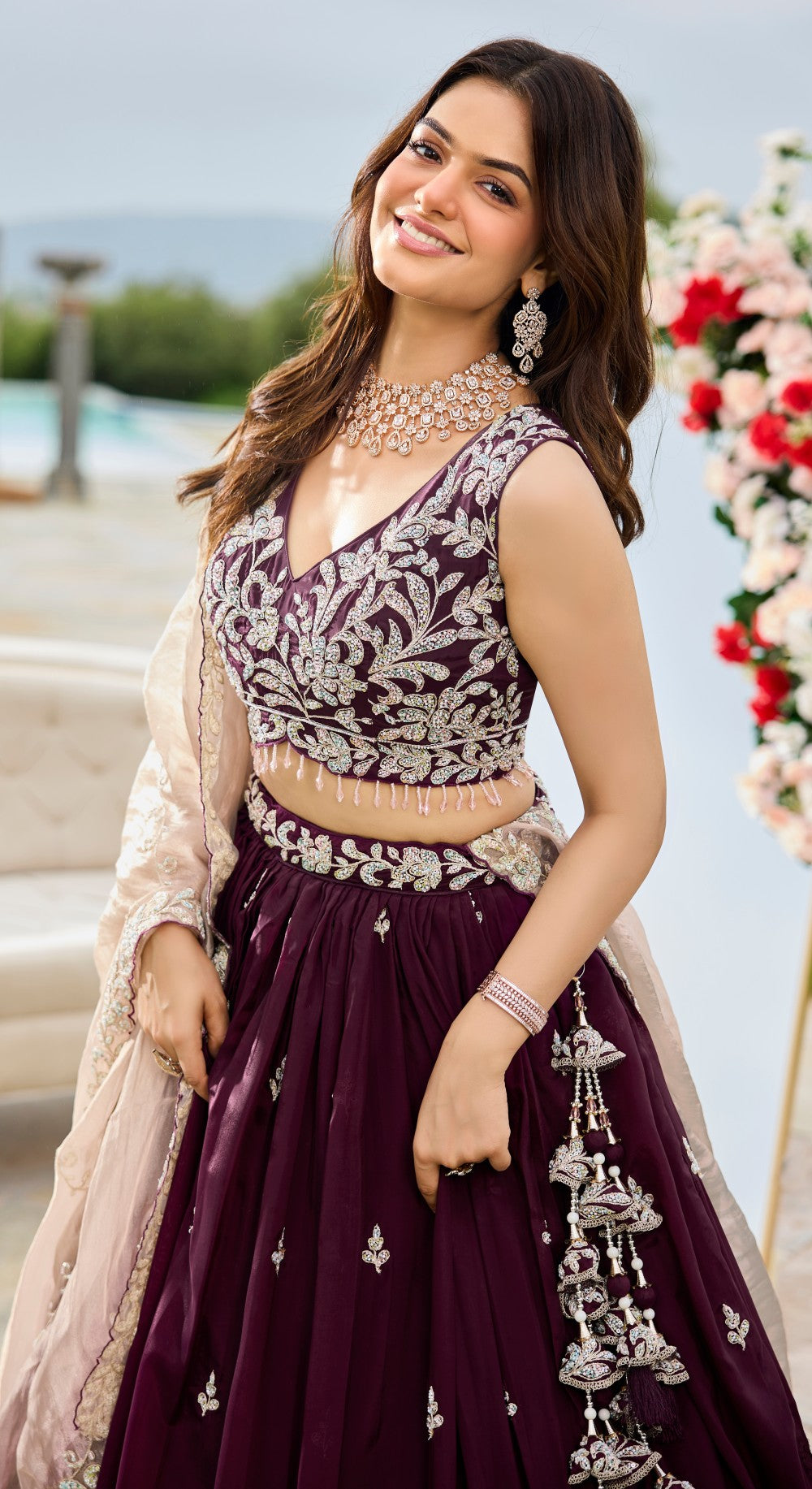 Lehenga Wine