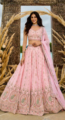 Lehenga Pink Color
