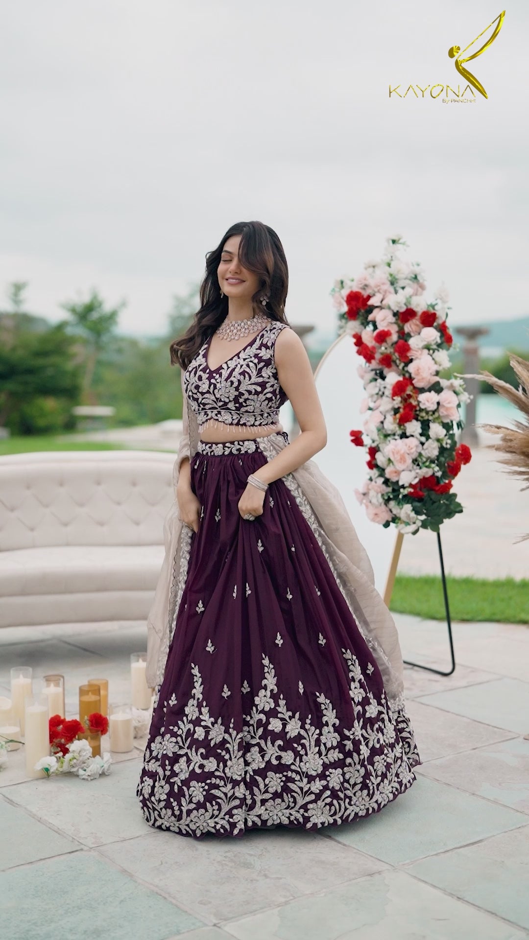 Lehenga Wine
